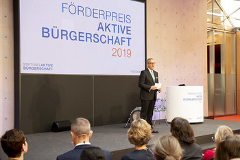 Preisverleihung Förderpreis Aktive Bürgerschaft