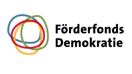 Logo des Förderdonds Demokratie