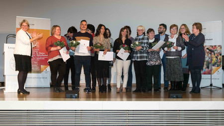 Integrationsbeauftragte Susi Möbbeck und Sozialministerin Grimm-Benne würdigen Engagierte beim Integrationspreis Sachsen-Anhalt