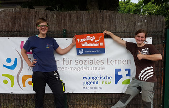 Das Zentrum für soziales Lernen in Magdeburg heißt Engagierte willkommen.
