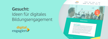 Förderwettbewerb digital.engagiert