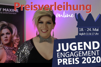 Lady Maxime präsentiert die Sieger:innen des JEP 2020 online